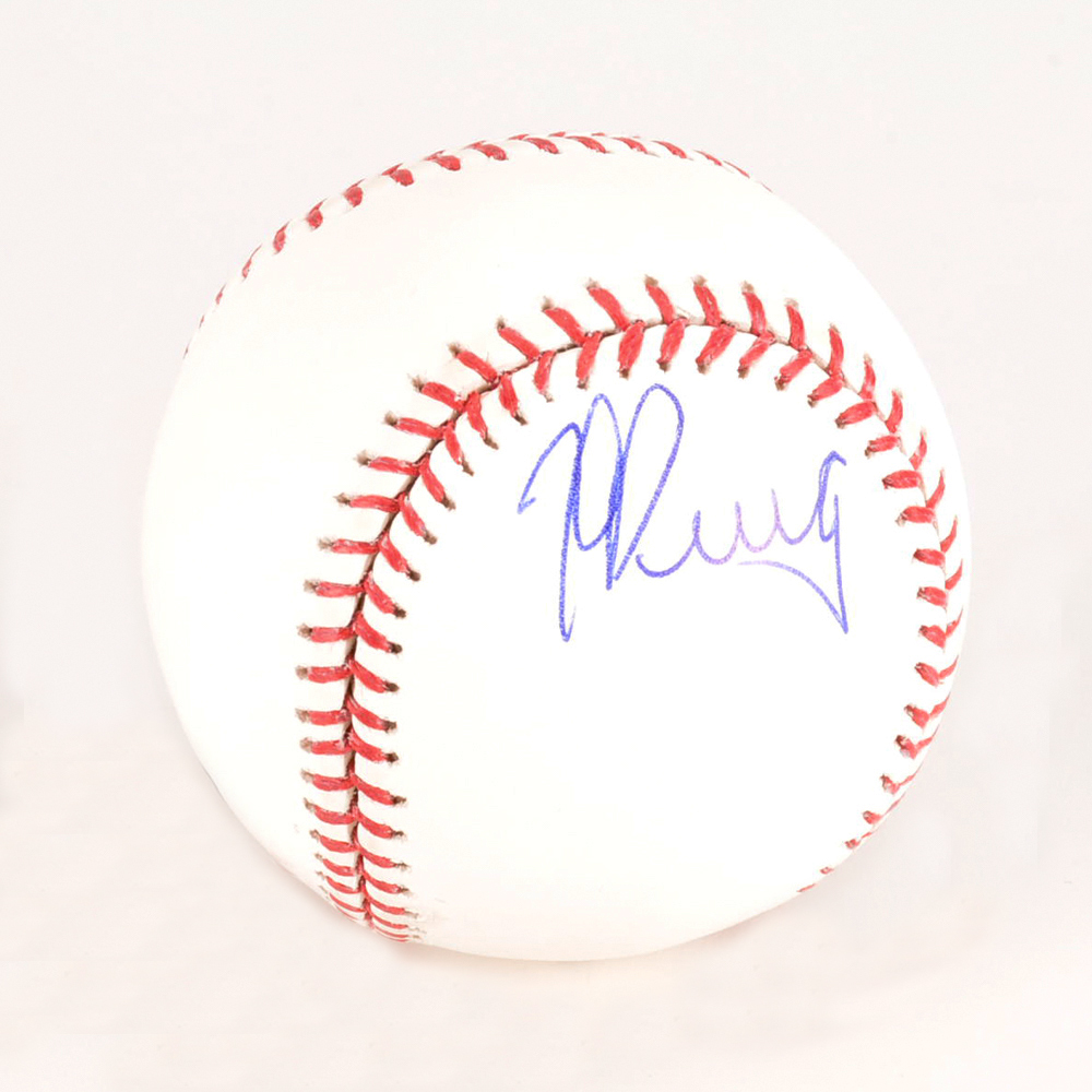 Yasiel Puig Signed Rawlings Signed MLB Baseball JSA COA