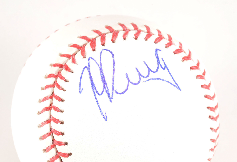 Yasiel Puig Signed Rawlings Signed MLB Baseball JSA COA