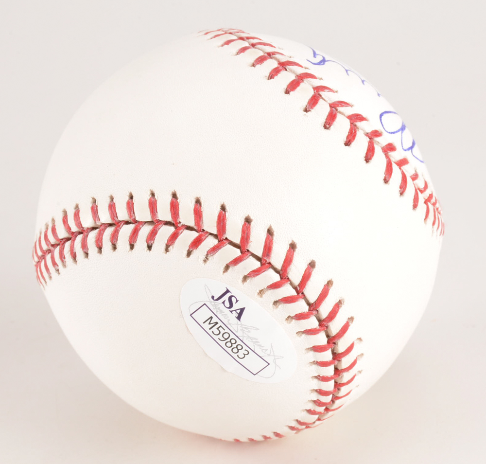 Yasiel Puig Signed Rawlings Signed MLB Baseball JSA COA