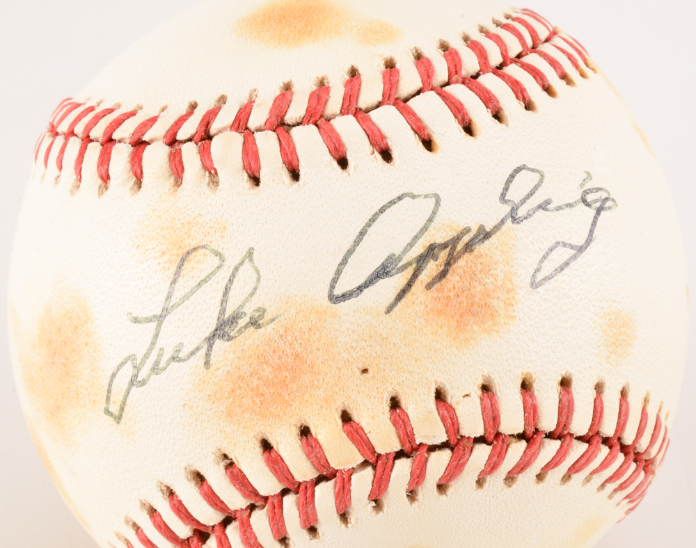 Luke Appling Signed Rawlings AL Baseball