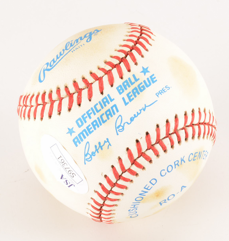 Luke Appling Signed Rawlings AL Baseball