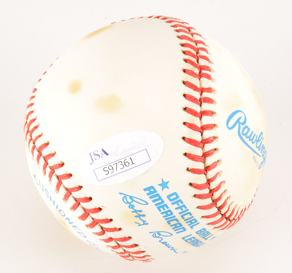 Luke Appling Signed Rawlings AL Baseball