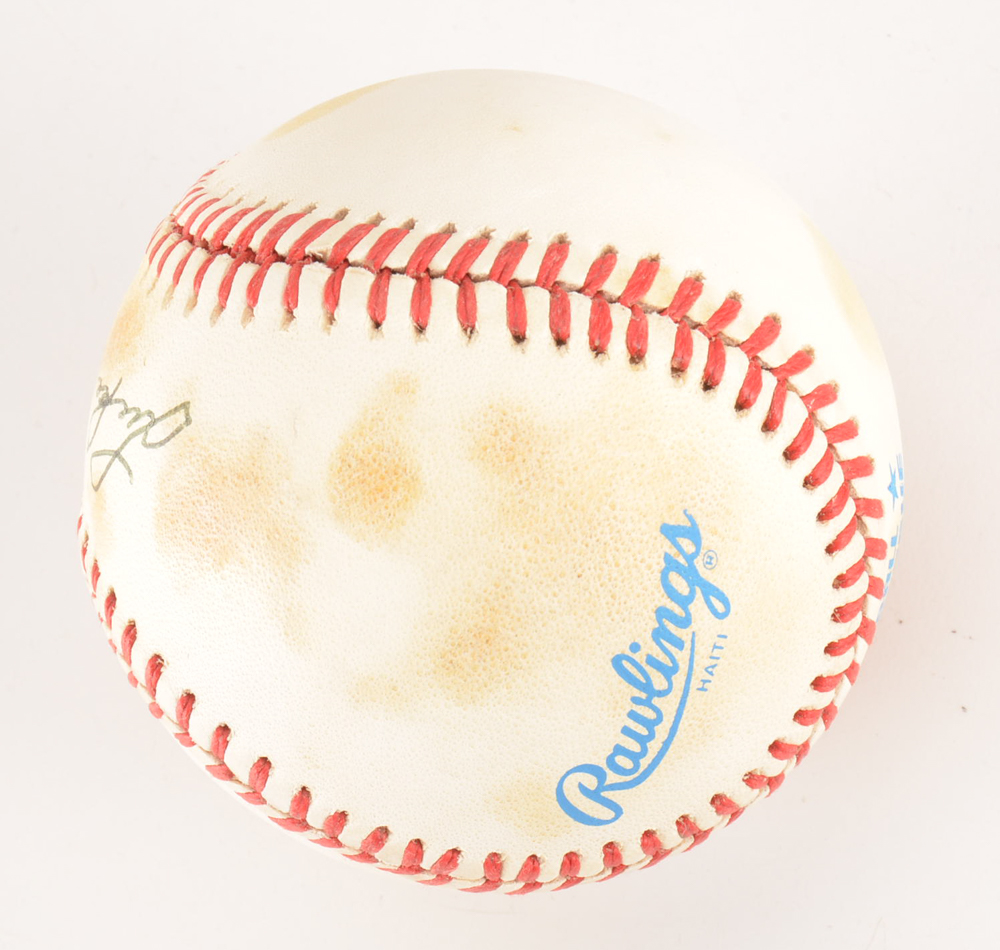 Luke Appling Signed Rawlings AL Baseball