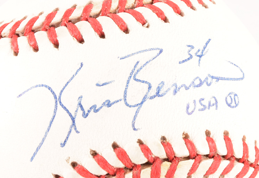 Ramirez and Benson Signed Baseballs  COAs