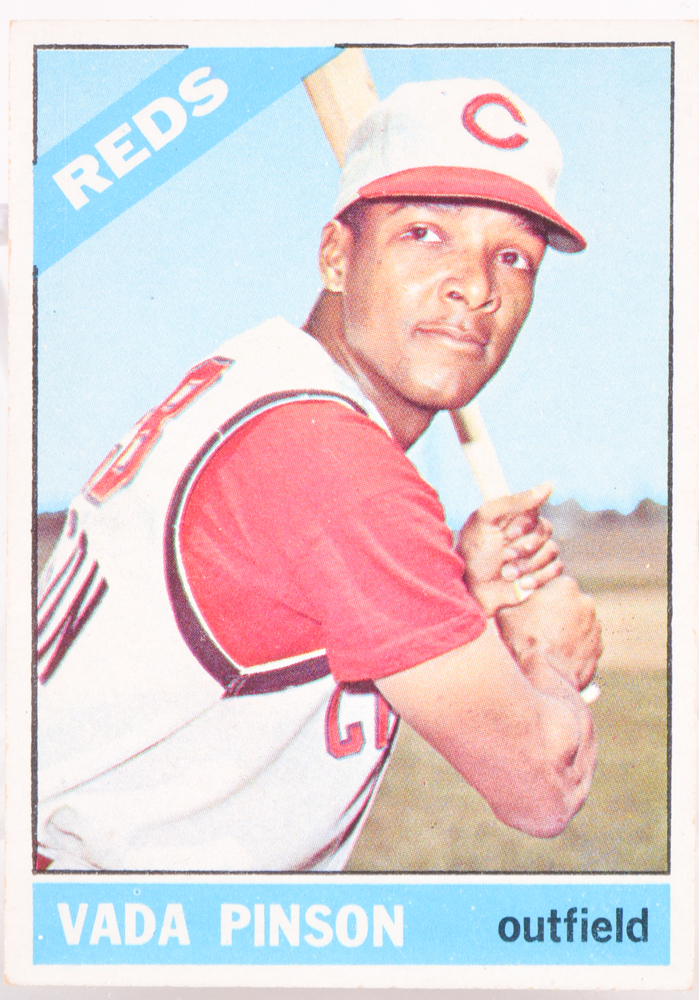 Thirteen 1966 Cincinnati Reds Topps Baseball Cards With Rose/Perez