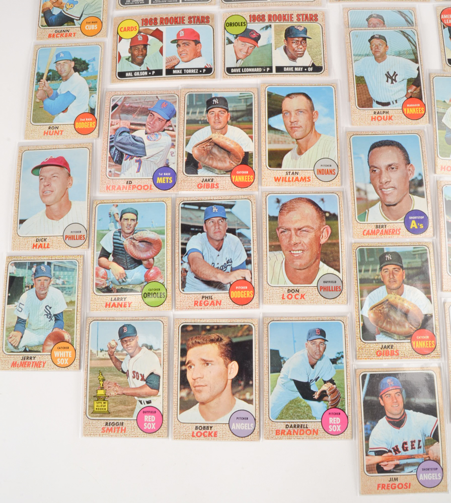 PRIORITY-Fifty 1968 Topps Baseball Cards