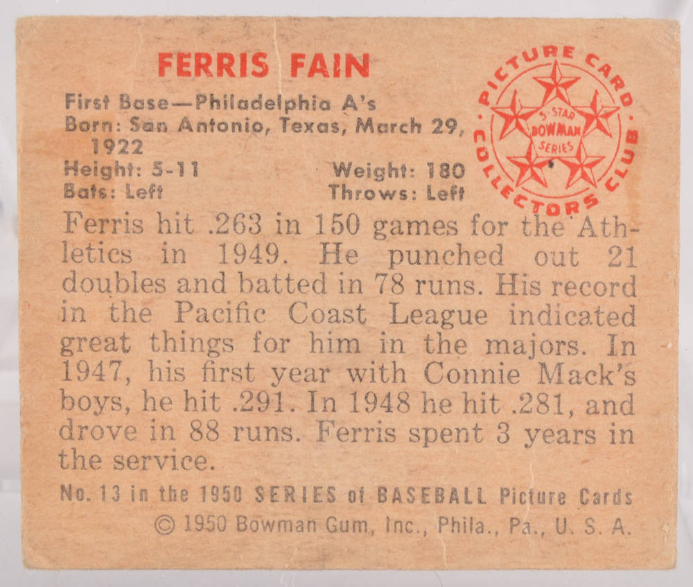 Ten Vintage Bowman and Topps Baseball Cards  Mainly Reds