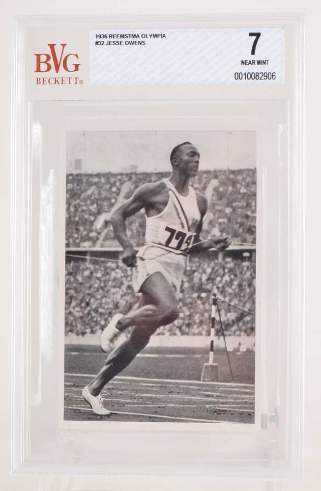 Jesse Owens 1936 Graded Card