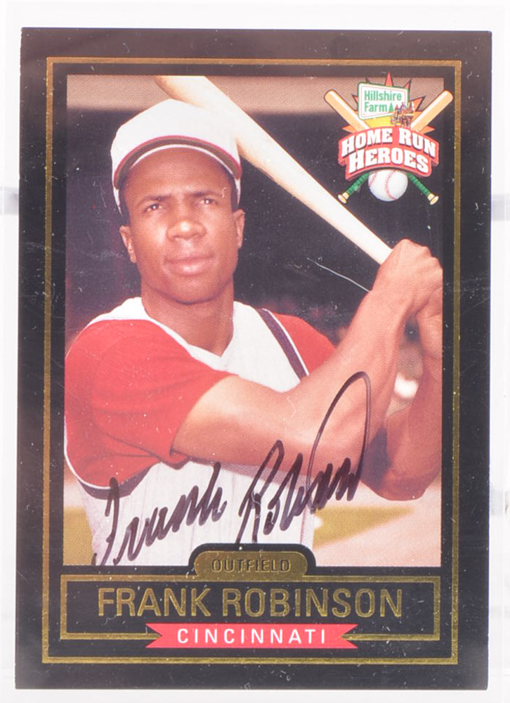 Seven 1999 Frank Robinson Cincinnati Reds