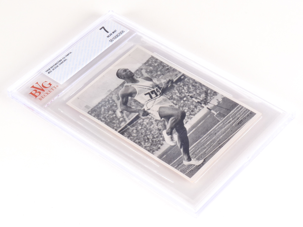 Jesse Owens 1936 Graded Card