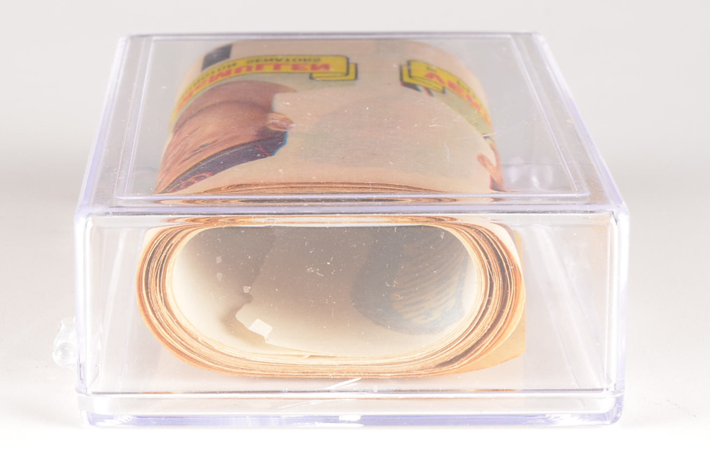 1966 Uncut Topps Rub Off Strip