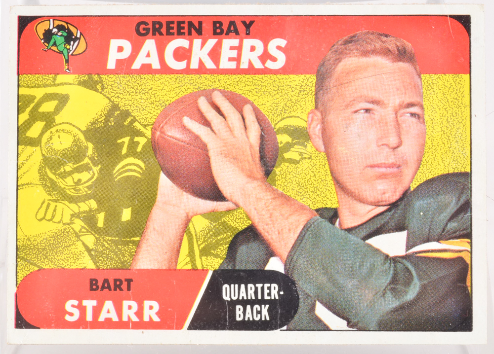 Thirteen Vintage Football Cards