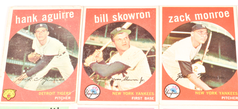 Twenty-Five 1959 Topps Baseball Cards