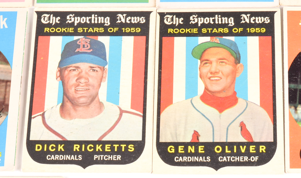 Twenty-Five 1959 Topps Baseball Cards