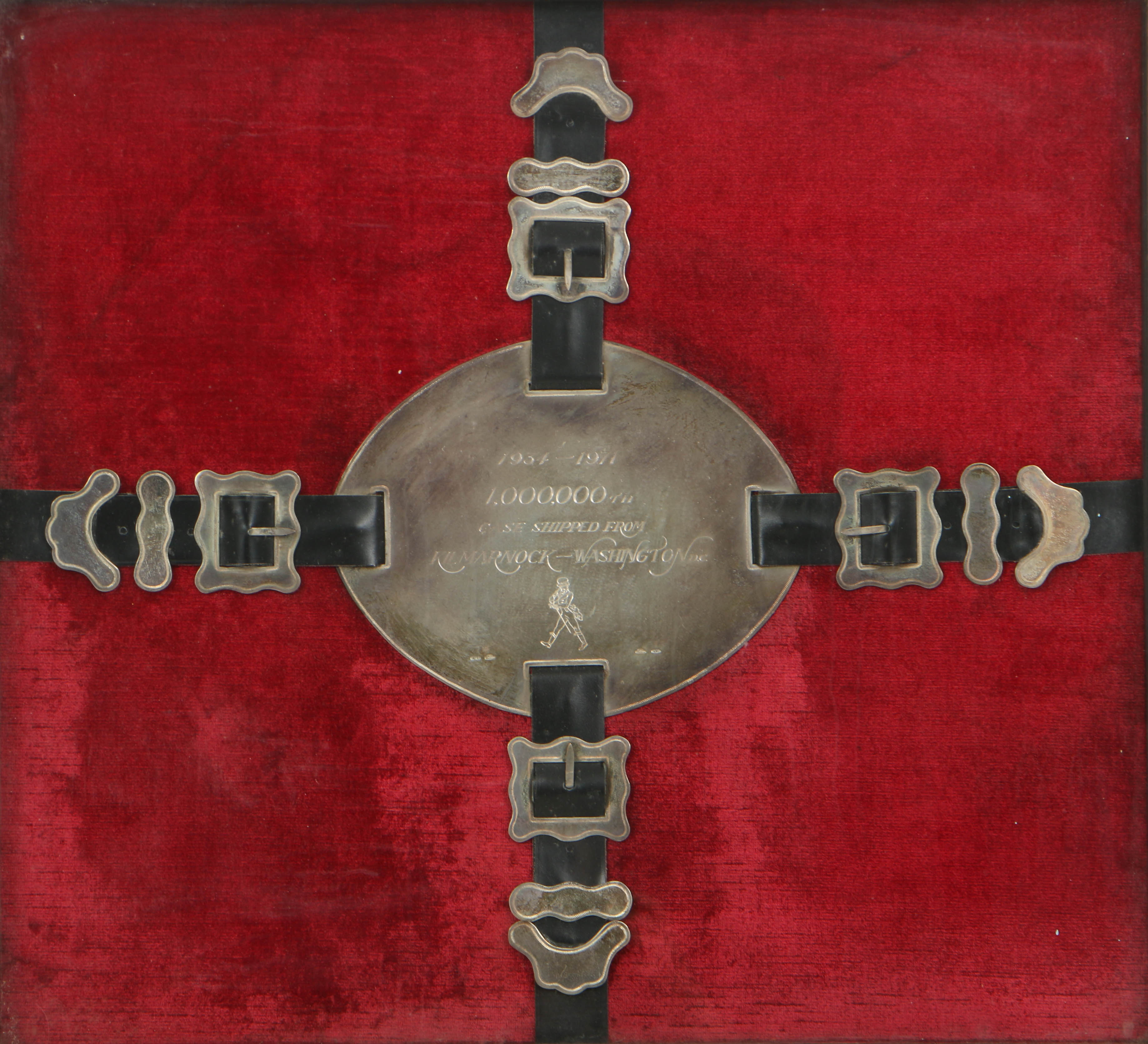 Engraved Silver Chest Plate