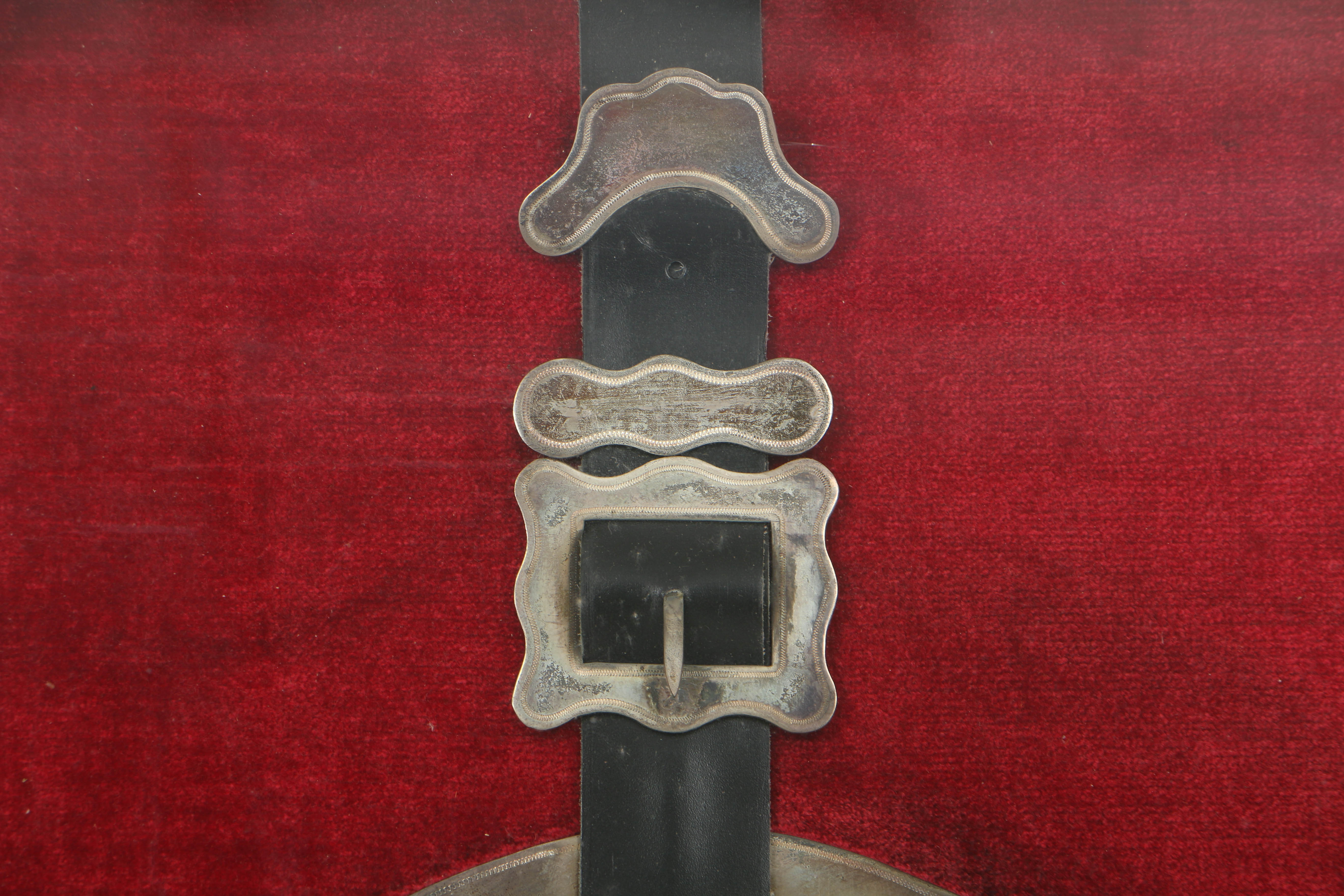 Engraved Silver Chest Plate