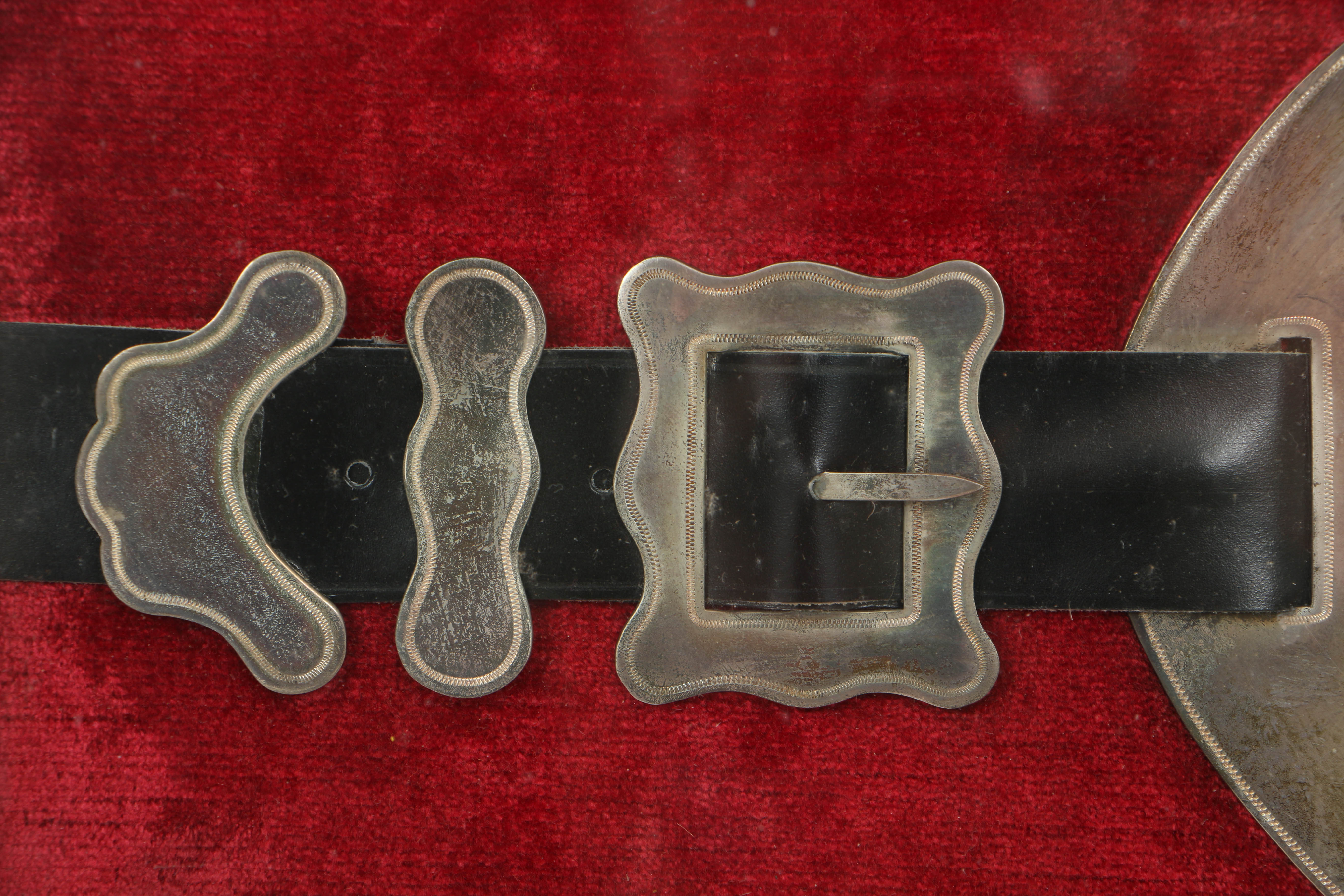 Engraved Silver Chest Plate