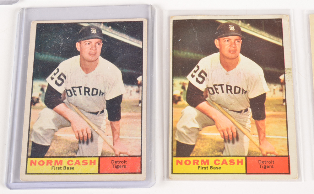 Thirty-Three 1961-1964 Topps Baseball Cards