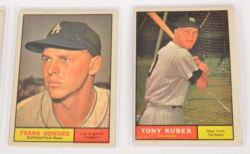 Thirty-Three 1961-1964 Topps Baseball Cards