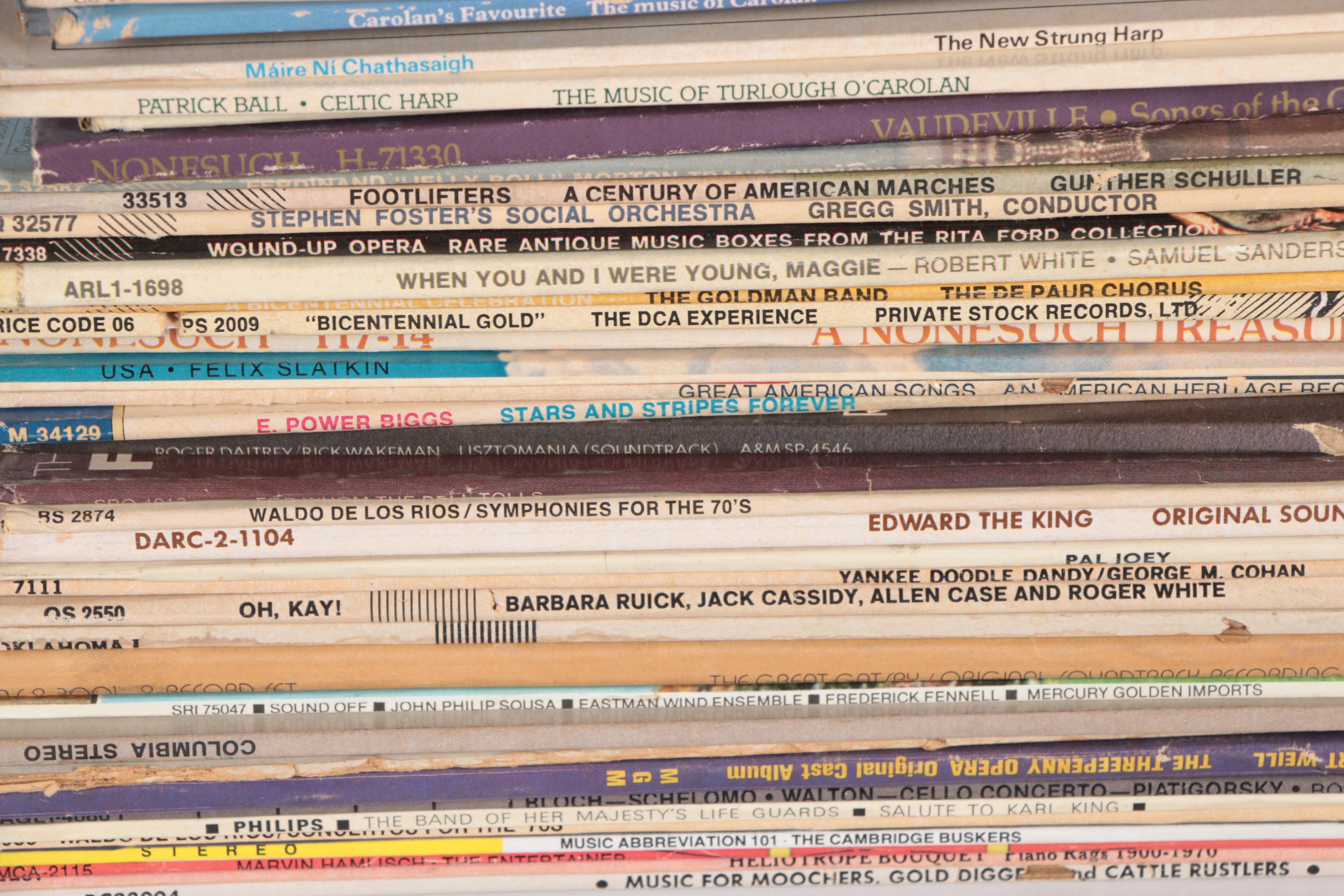 Assortment of Classical Records