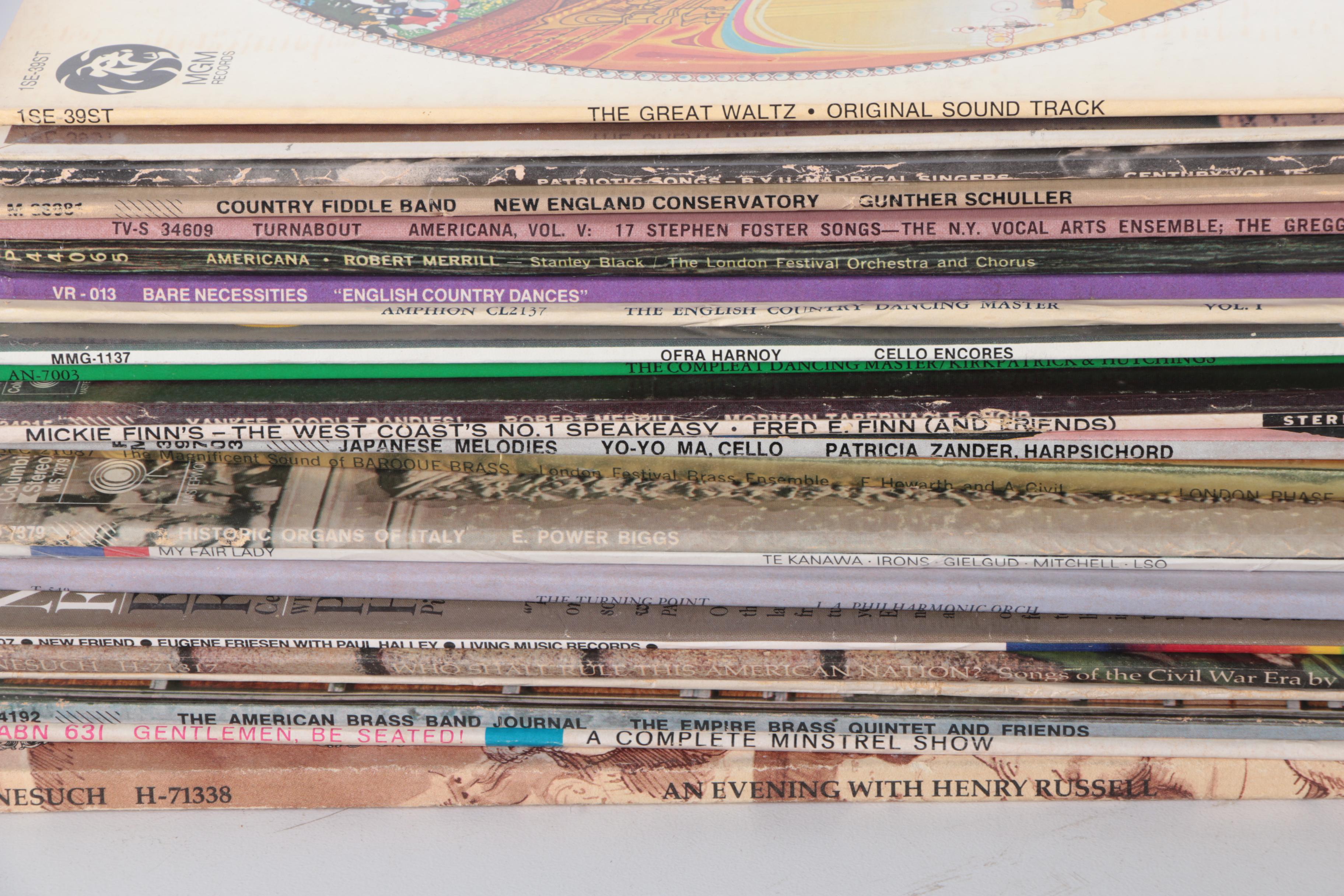 Assortment of Classical Records