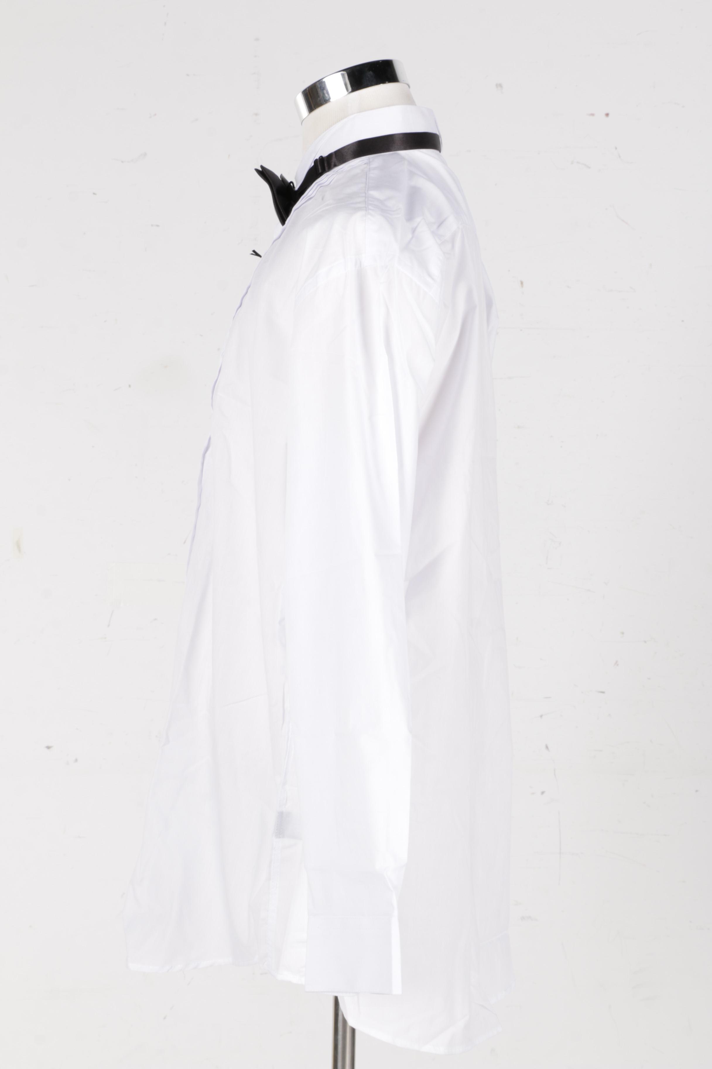 Men's Adrienne Vittadini Tuxedo Shirt and Accessories