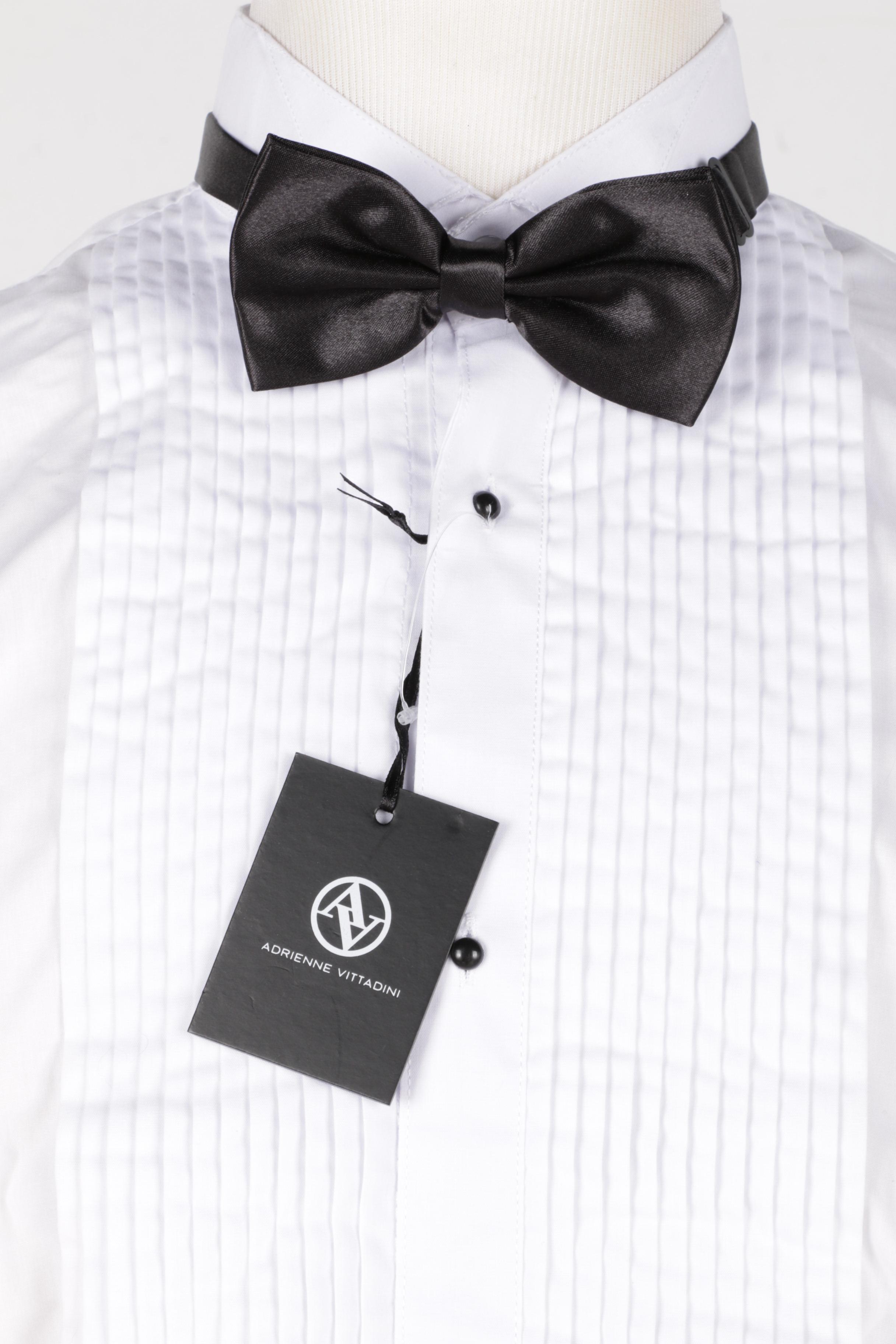 Men's Adrienne Vittadini Tuxedo Shirt and Accessories