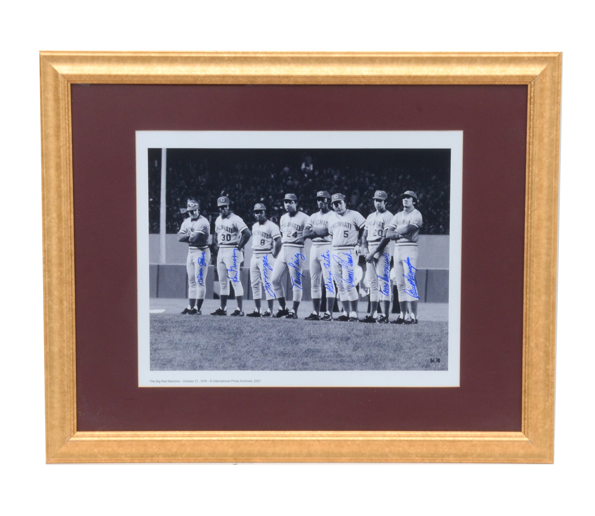 "Big Red Machine" Signed Photo Print  COA