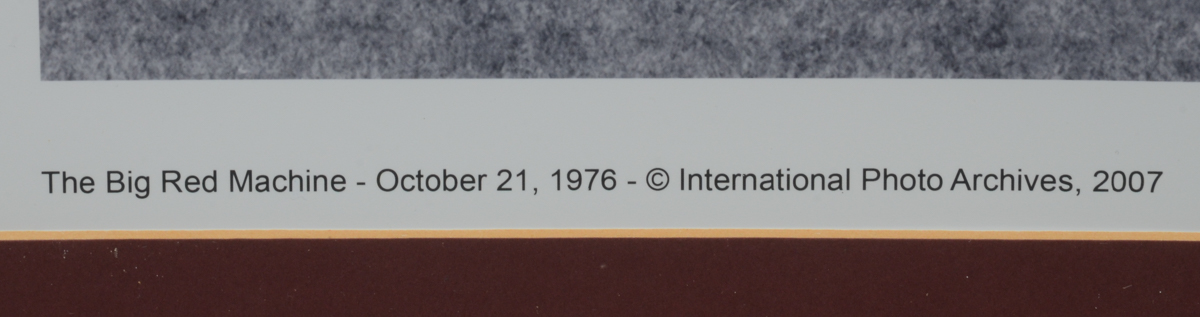 "Big Red Machine" Signed Photo Print  COA