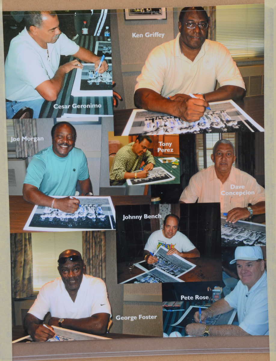 "Big Red Machine" Signed Photo Print  COA