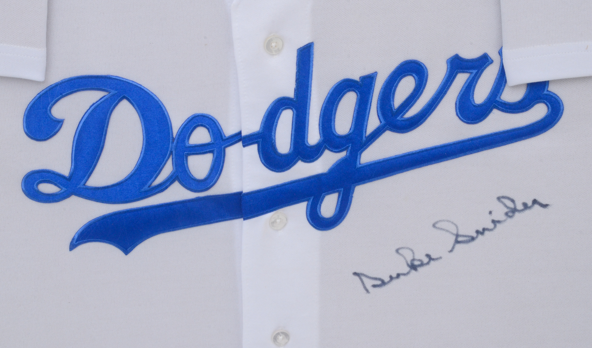 Duke Snider Signed Jersey  COA