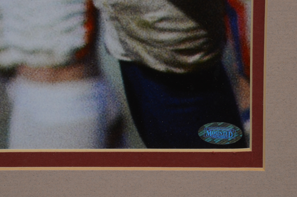 Jim Brown Signed Action Picture  COA