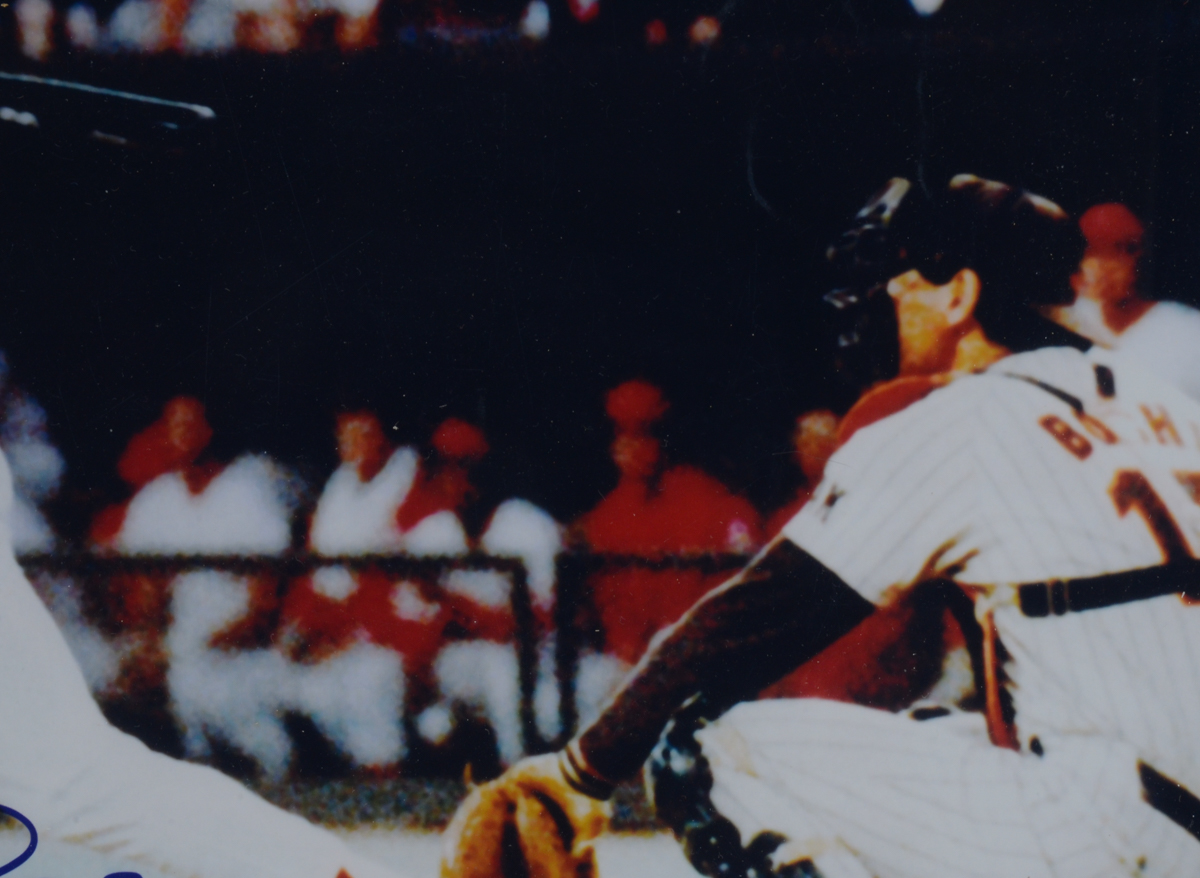 Pete Rose Signed 4192 Picture  COA