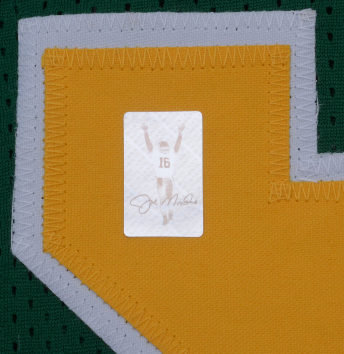 Joe Montana Signed Jersey  COA