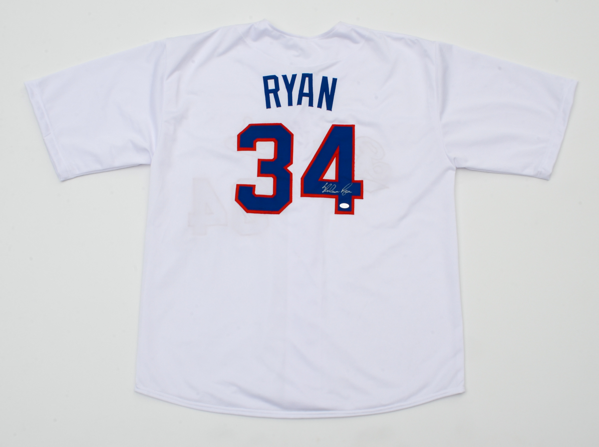 Nolan Ryan Signed Jersey  COA