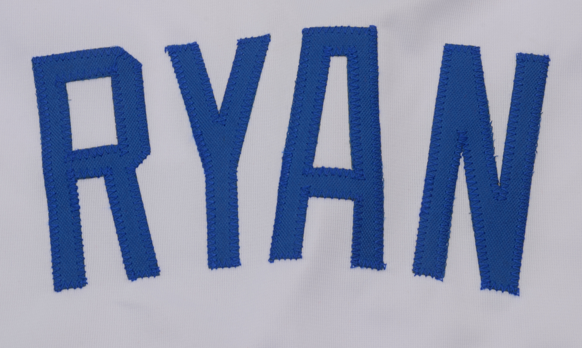 Nolan Ryan Signed Jersey  COA