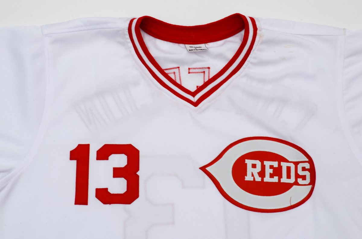 Dave Concepcion Signed Jersey  COA