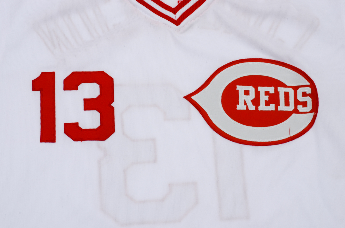 Dave Concepcion Signed Jersey  COA