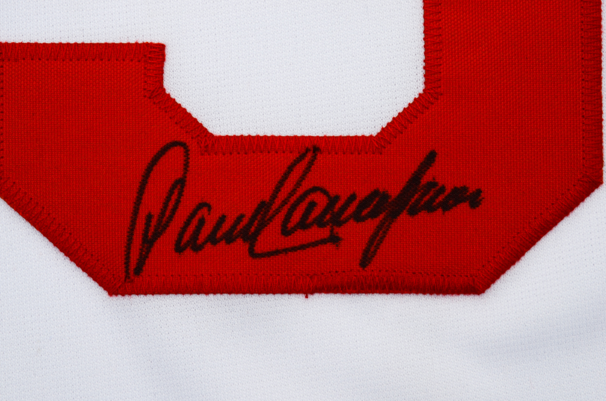 Dave Concepcion Signed Jersey  COA