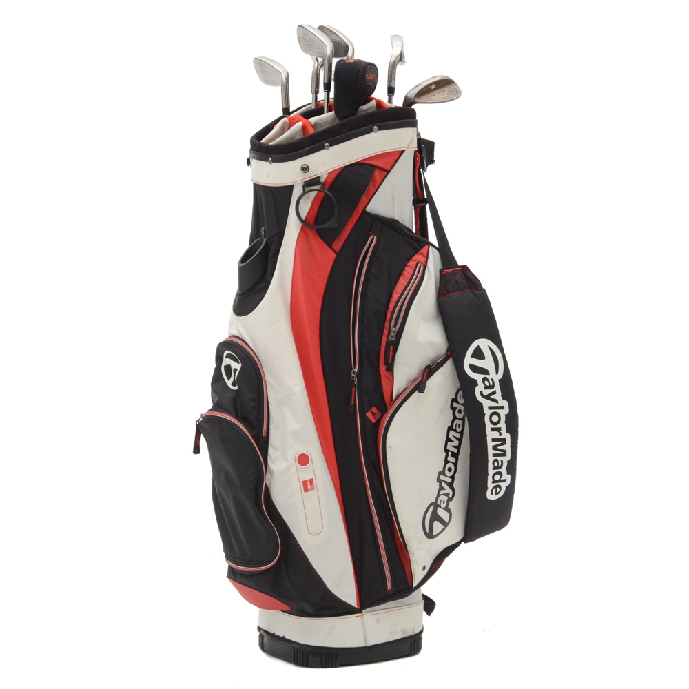 TaylorMade Golf Clubs with Bag