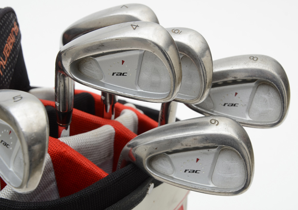TaylorMade Golf Clubs with Bag