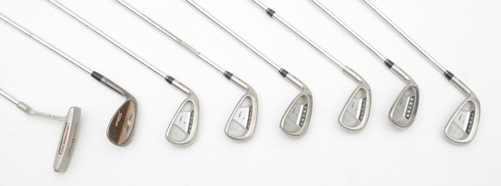 TaylorMade Golf Clubs with Bag