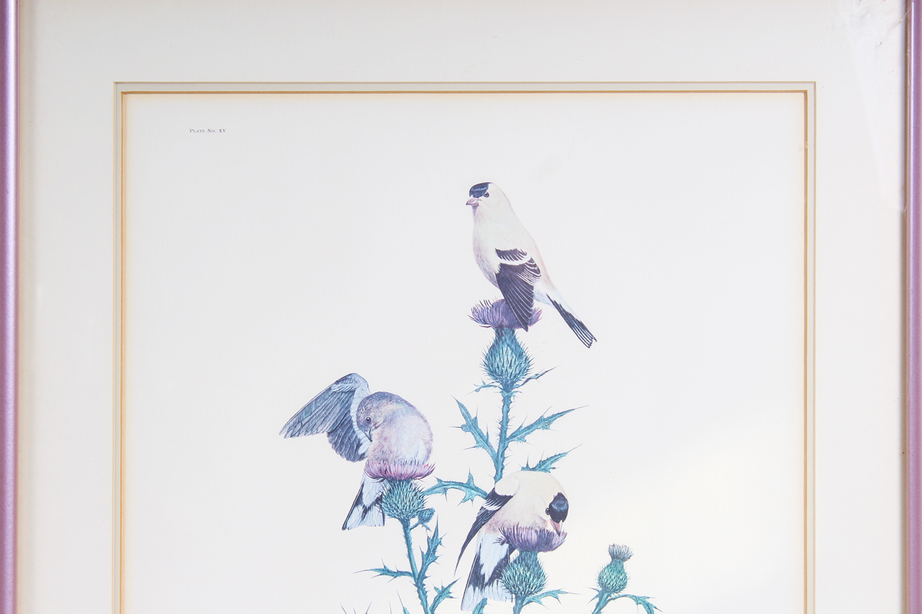 Pair of Signed Ray Harms Offset Lithograph Prints