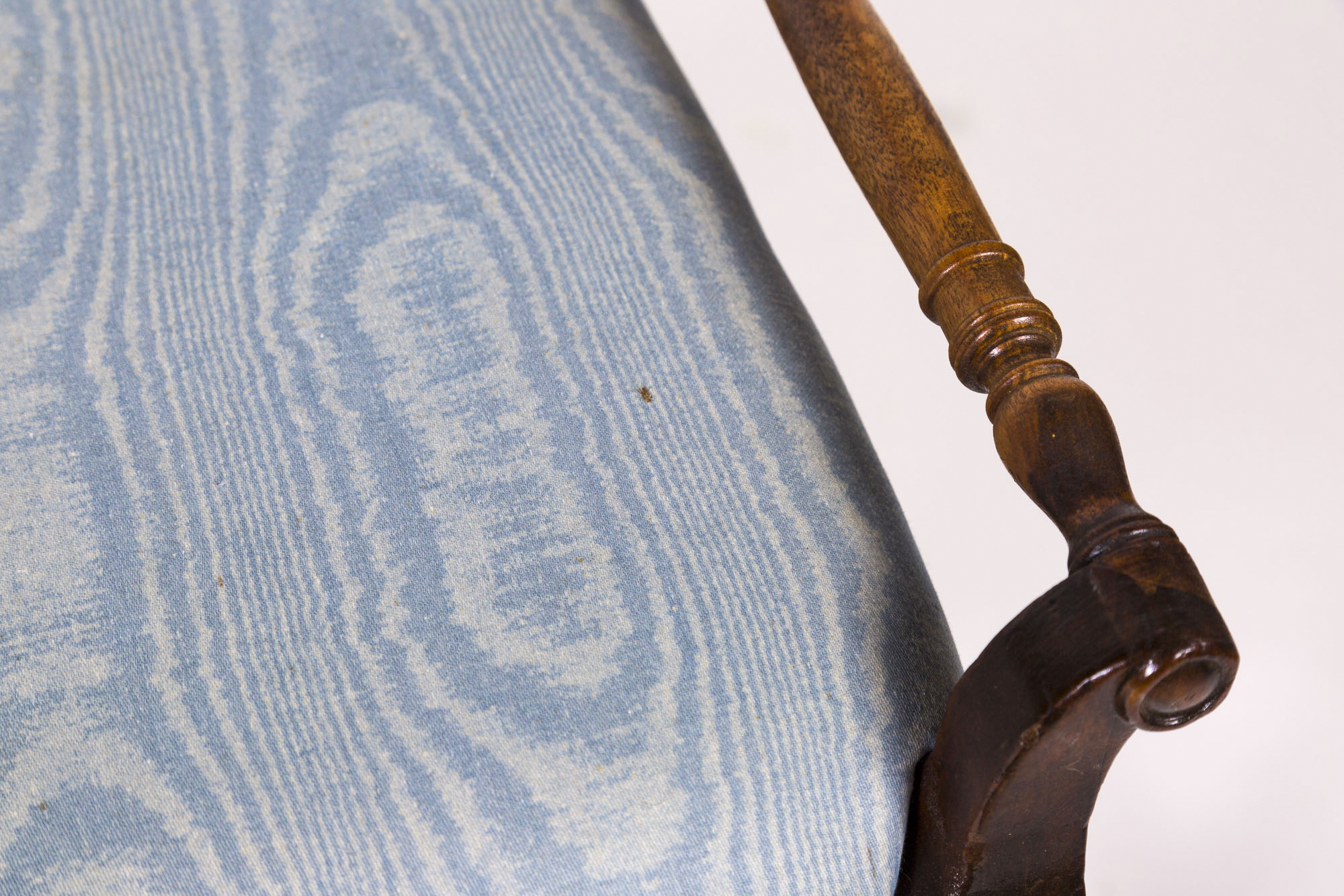 Victorian Style Mahogany Stained Bench