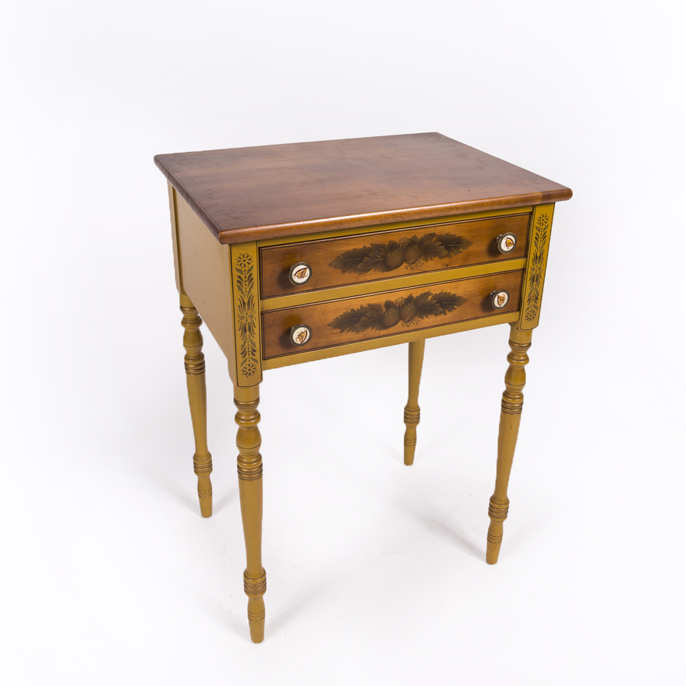 Hitchcock Two Drawer Stand