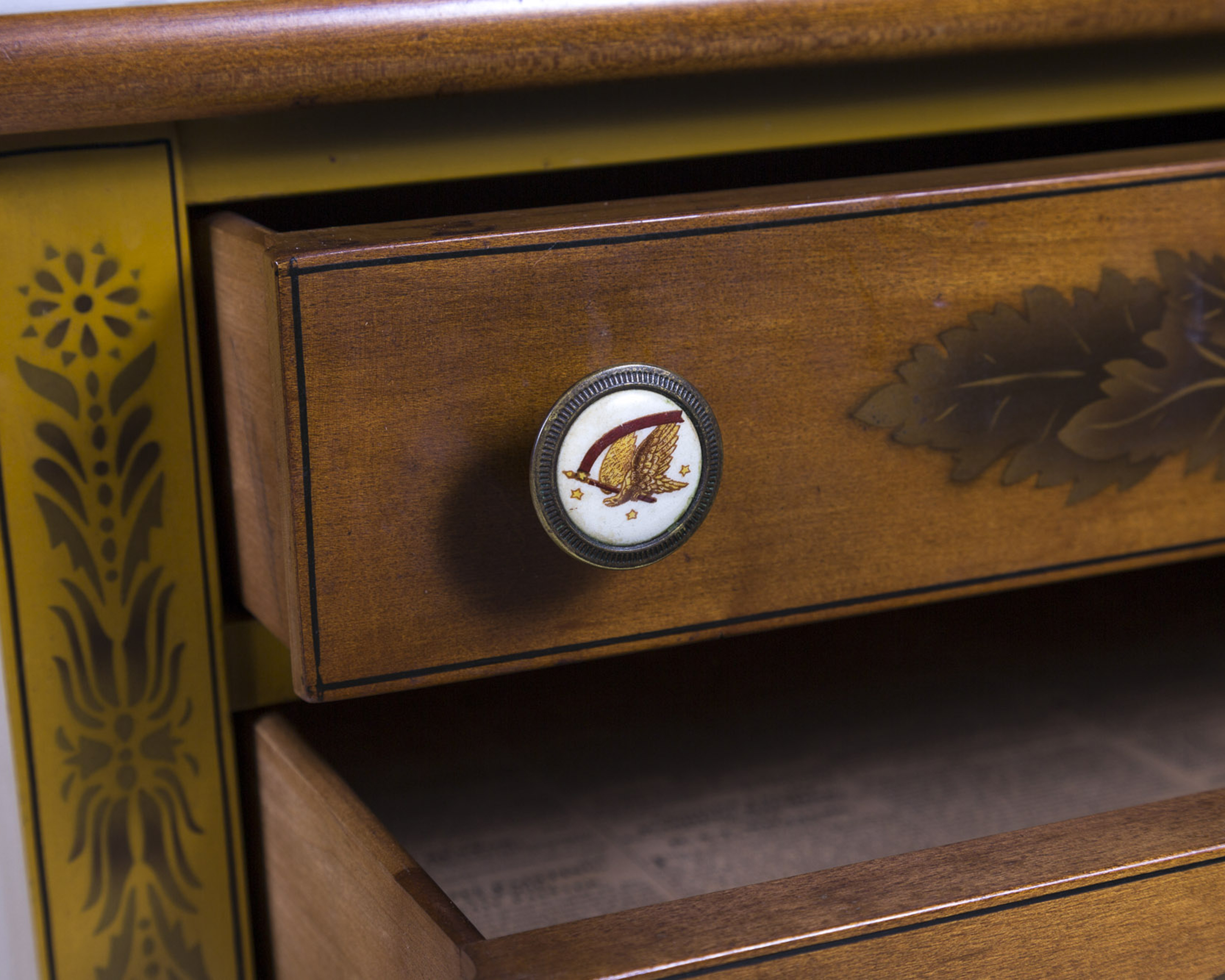 Hitchcock Two Drawer Stand