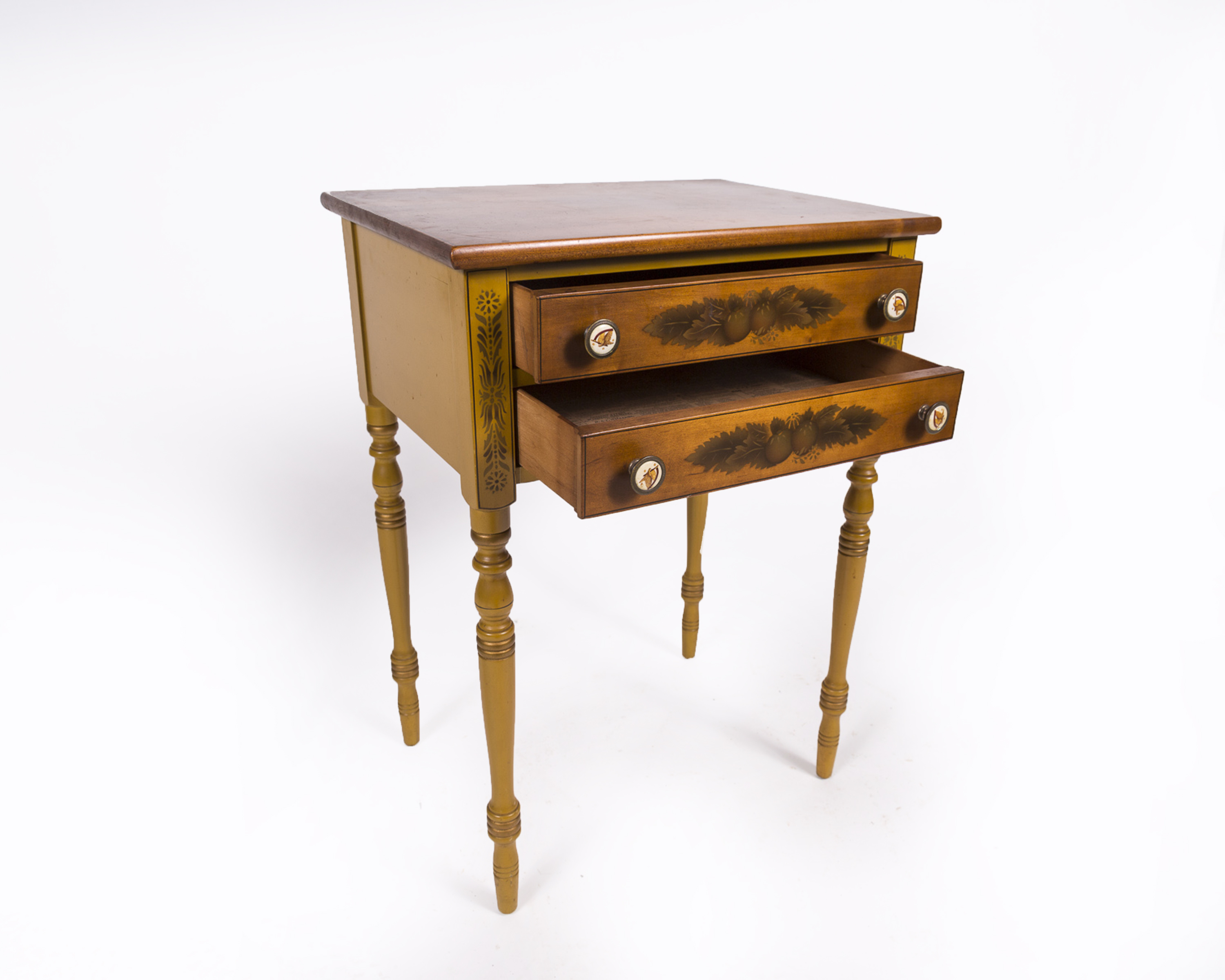 Hitchcock Two Drawer Stand