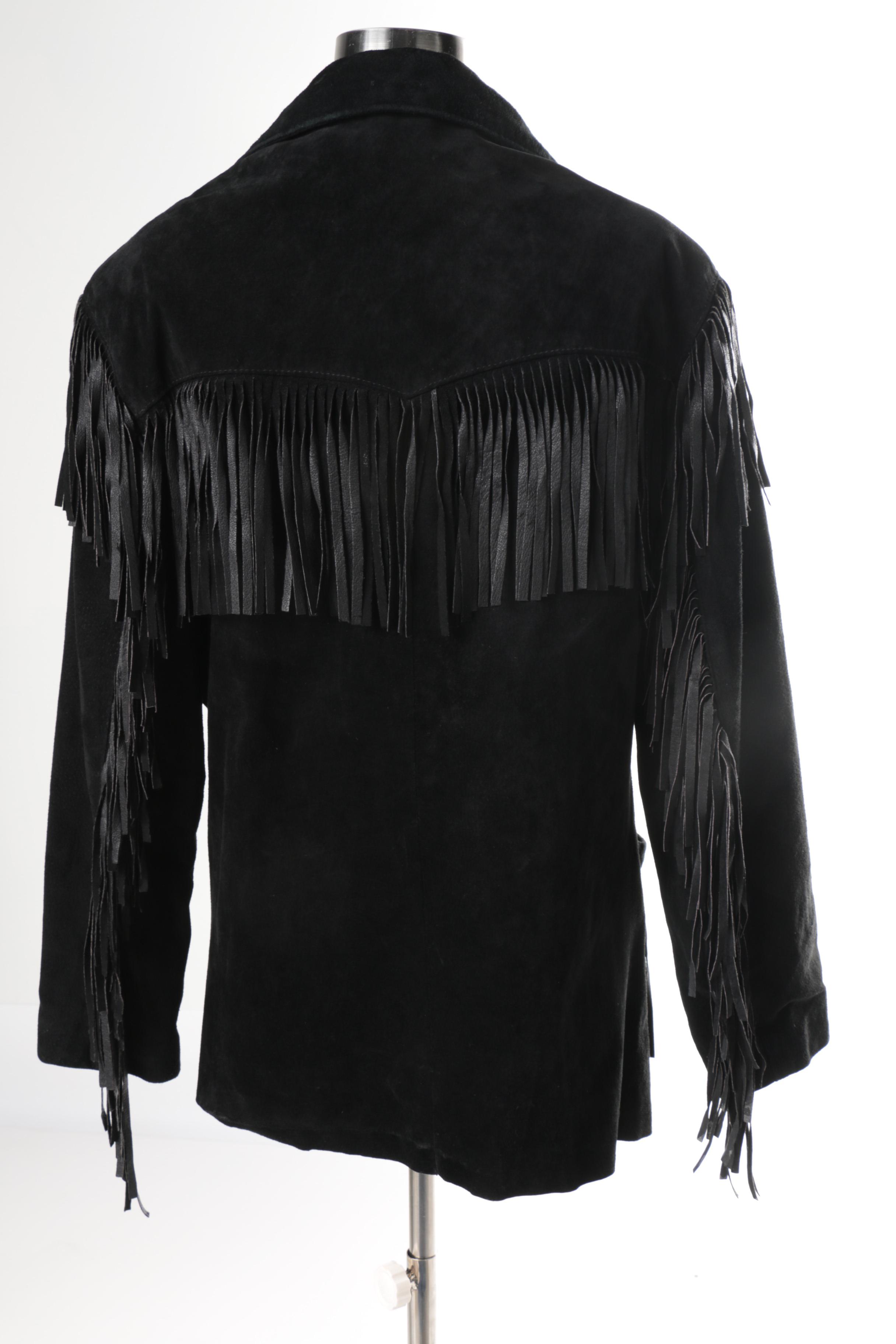 Women's Black Suede Jacket