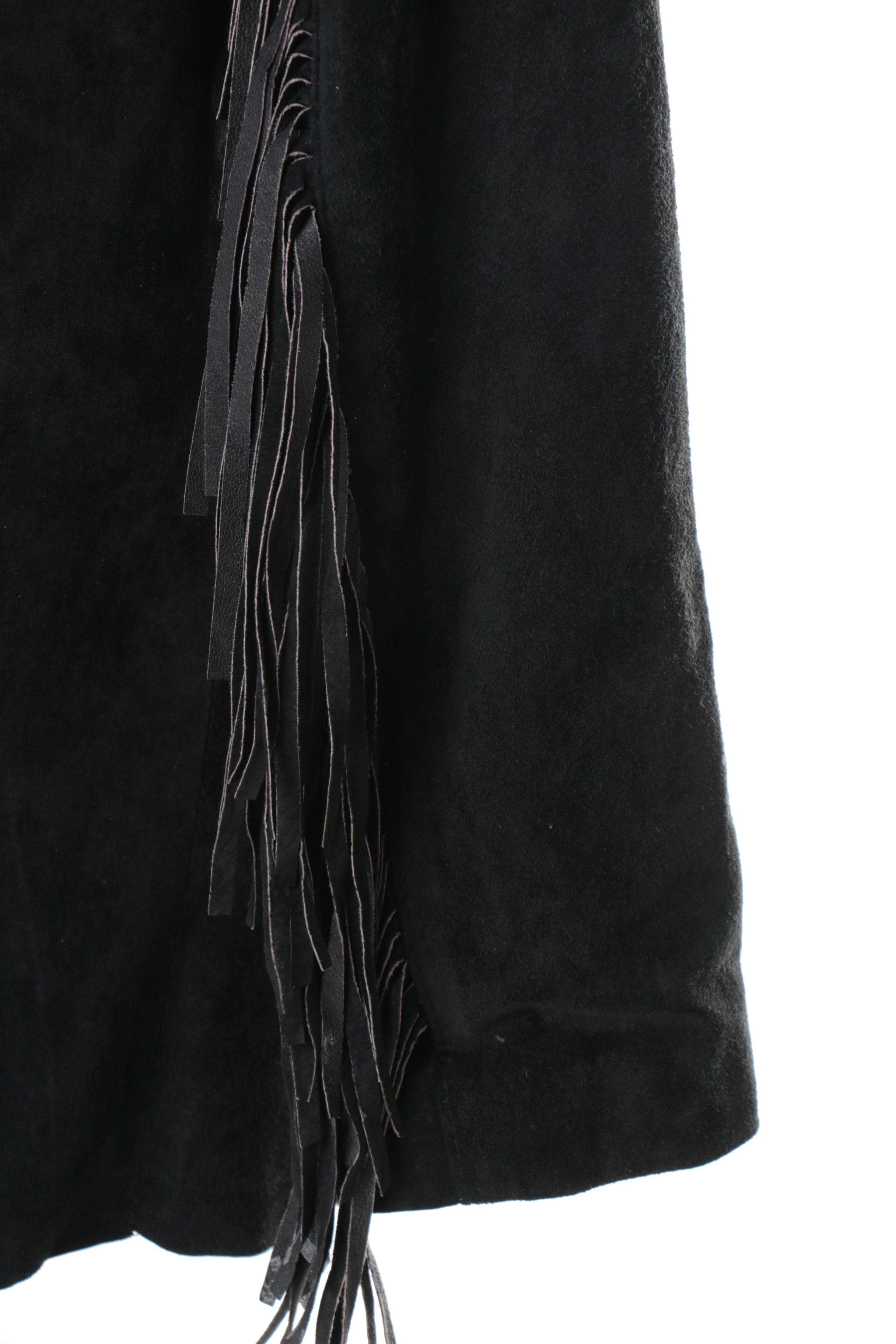 Women's Black Suede Jacket