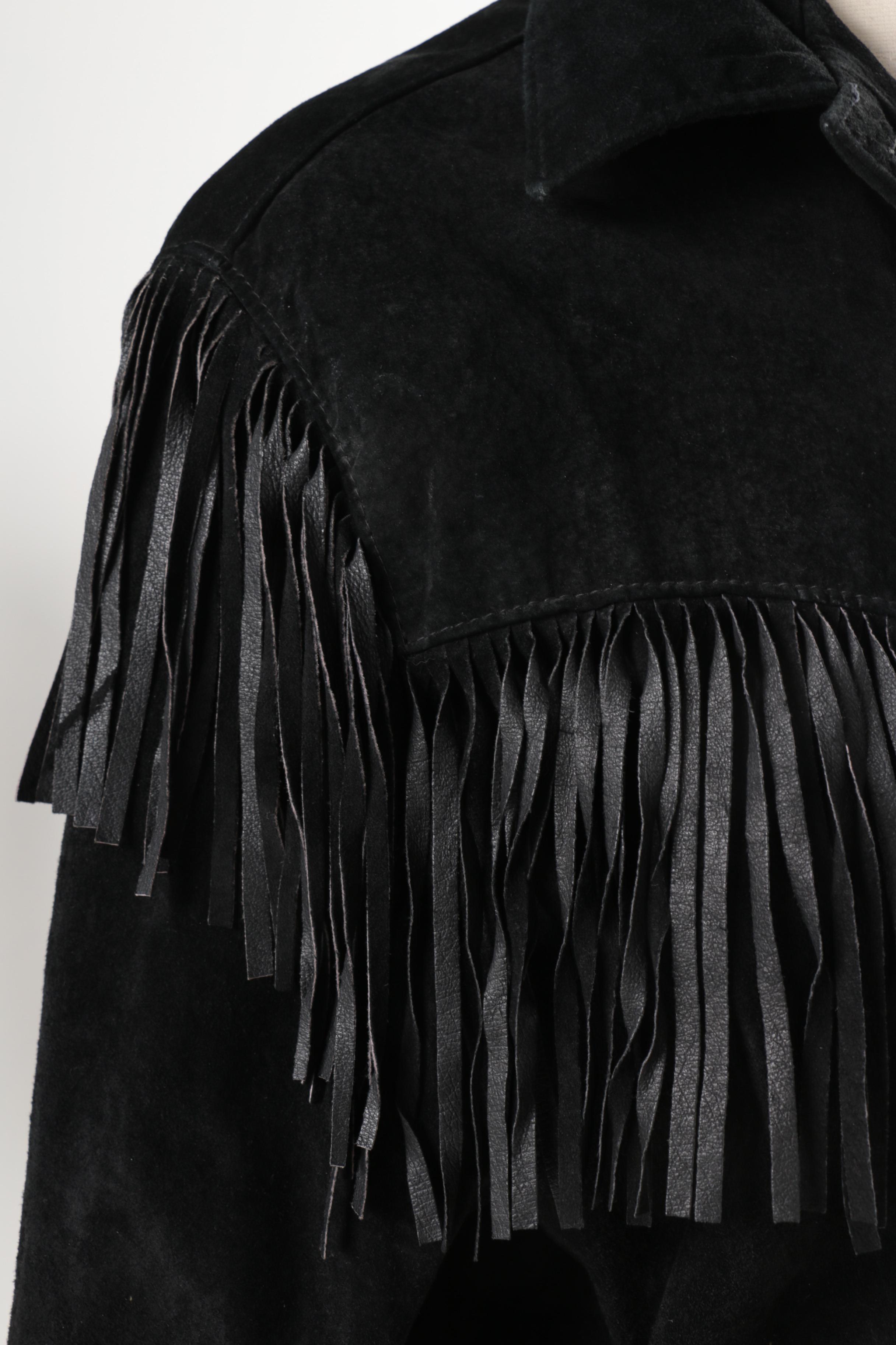 Women's Black Suede Jacket